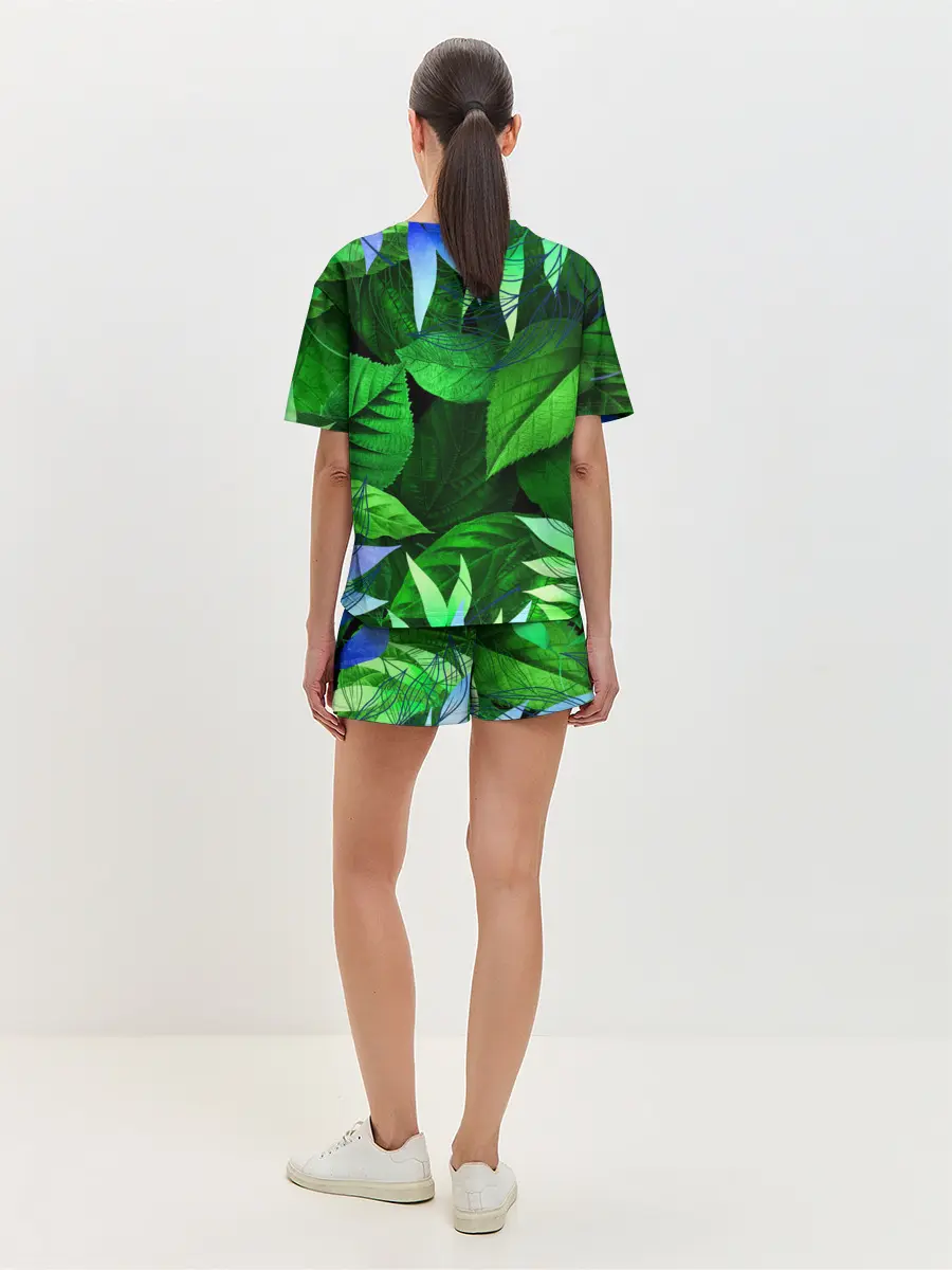 Женская пижама с шортами / BILLIE EILISH | БИЛЛИ АЙЛИШ