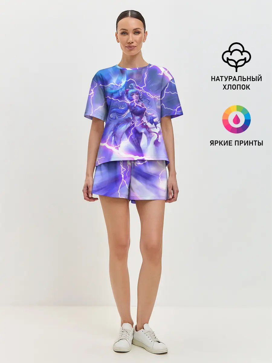 Женская пижама с шортами / Genshin Impact | Геншин Импакт