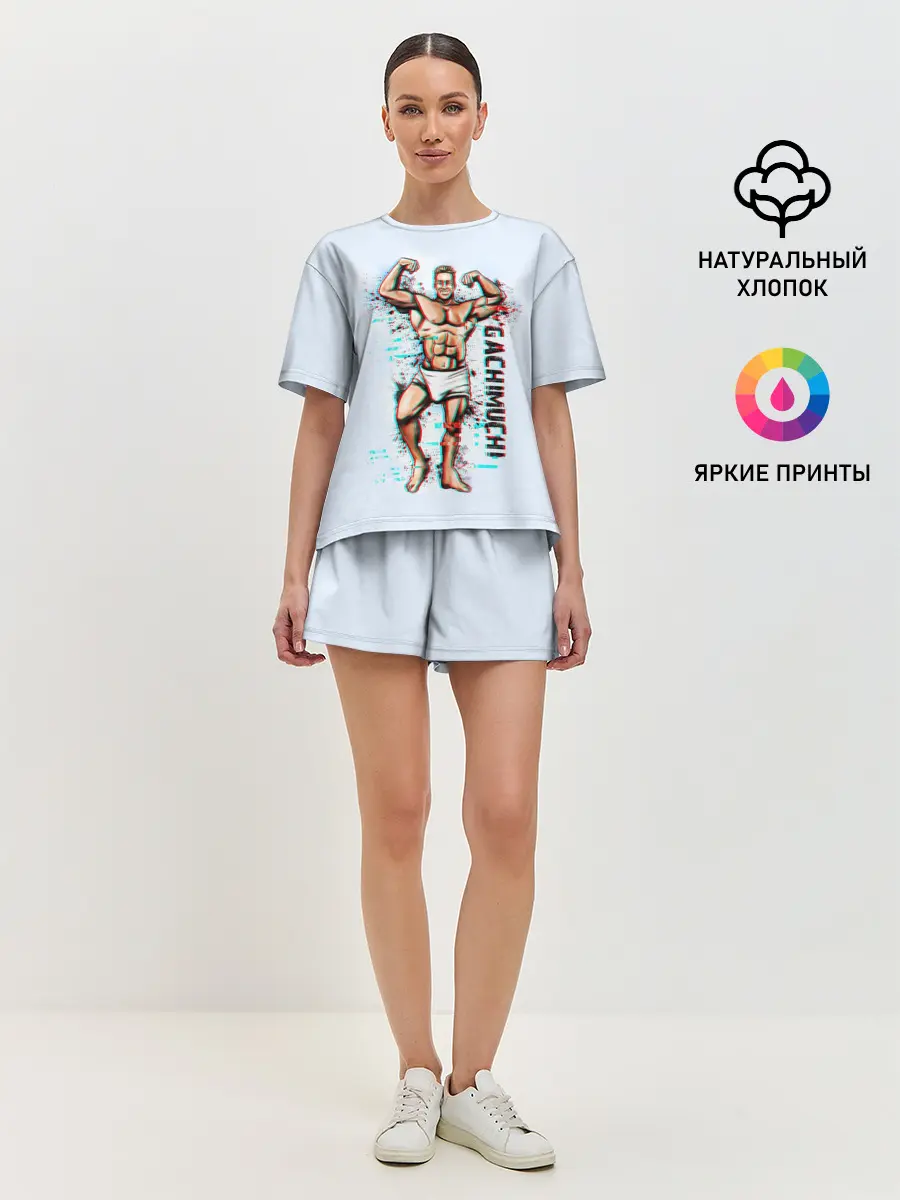 Женская пижама с шортами / Billie Herrington Гачимучи