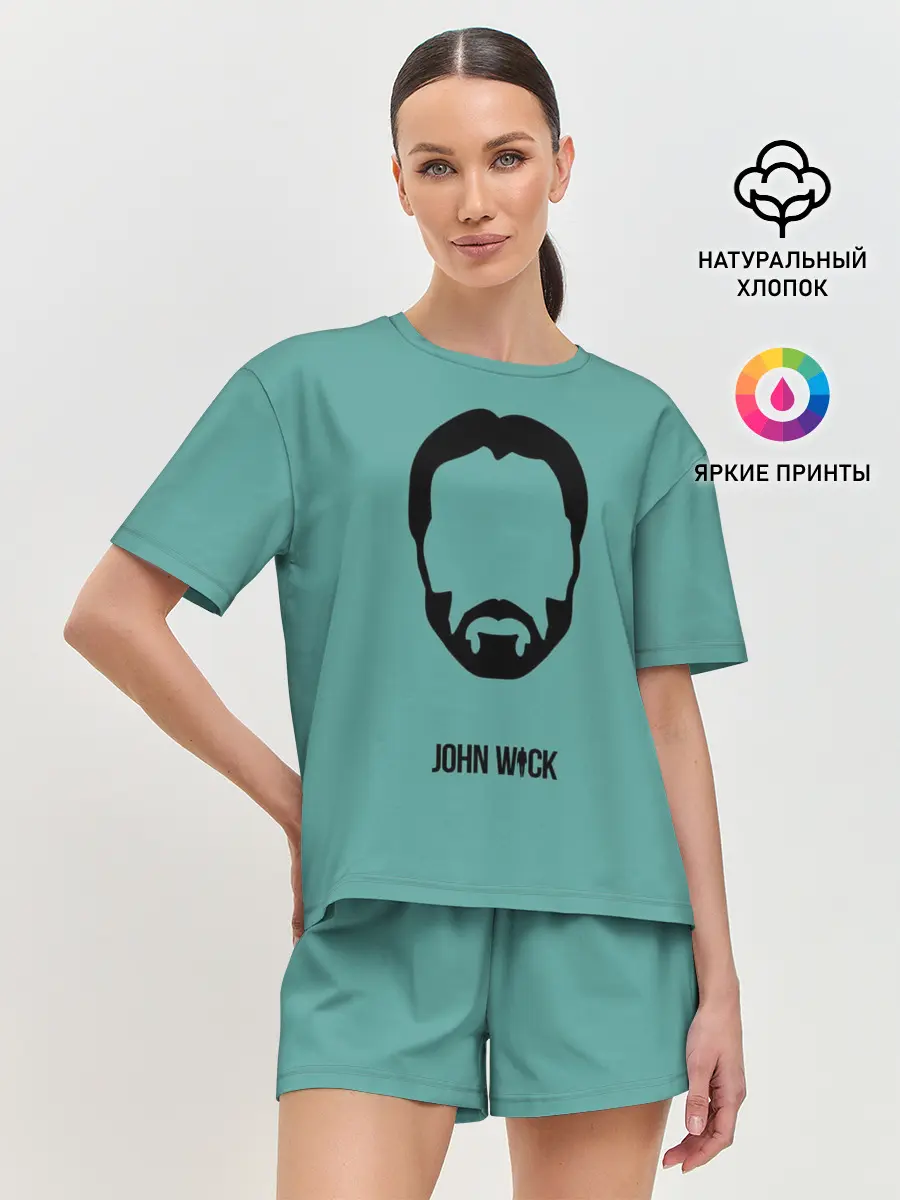 Женская пижама с шортами / Джон Уик