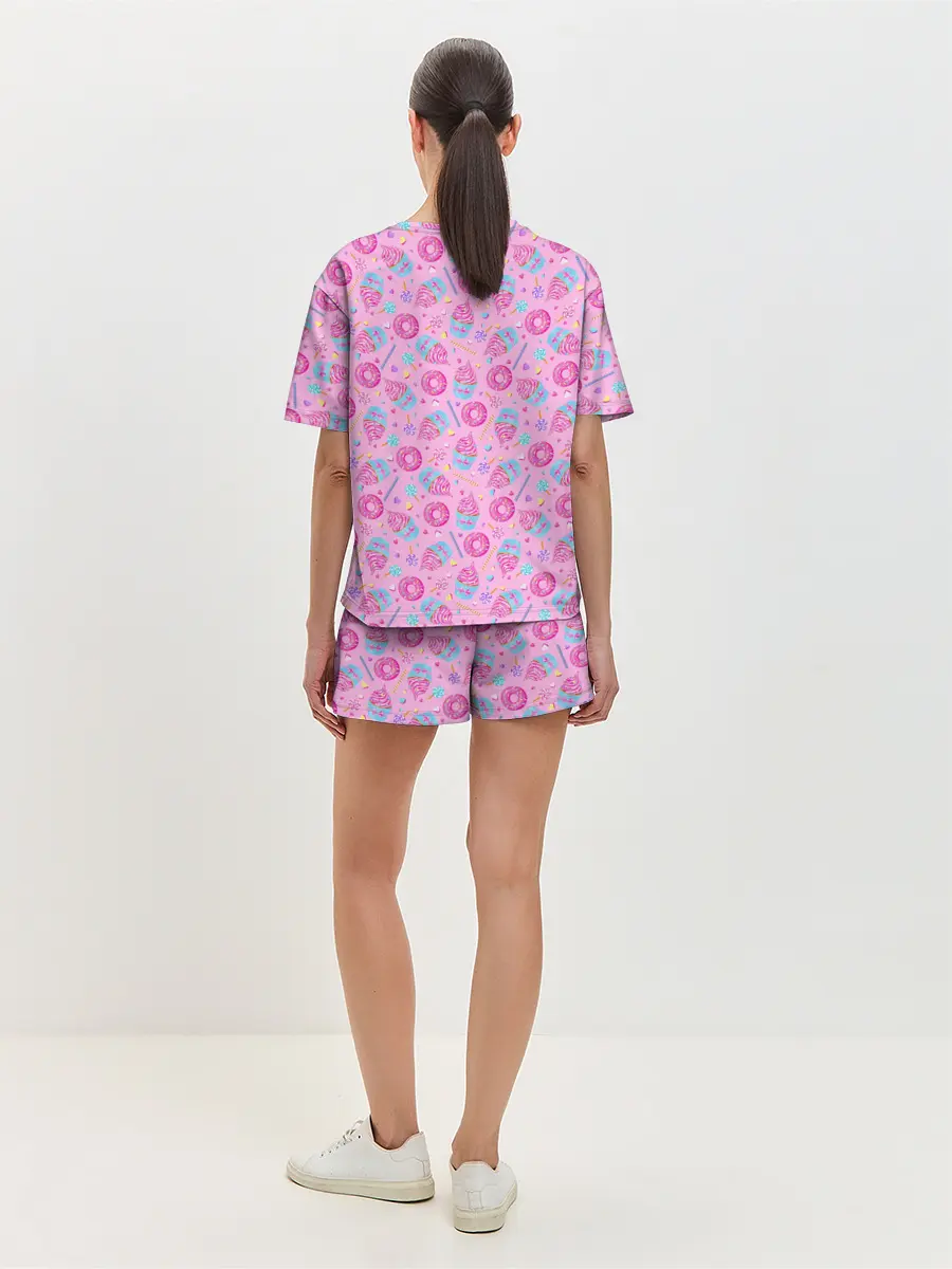 Женская пижама с шортами / Сласти