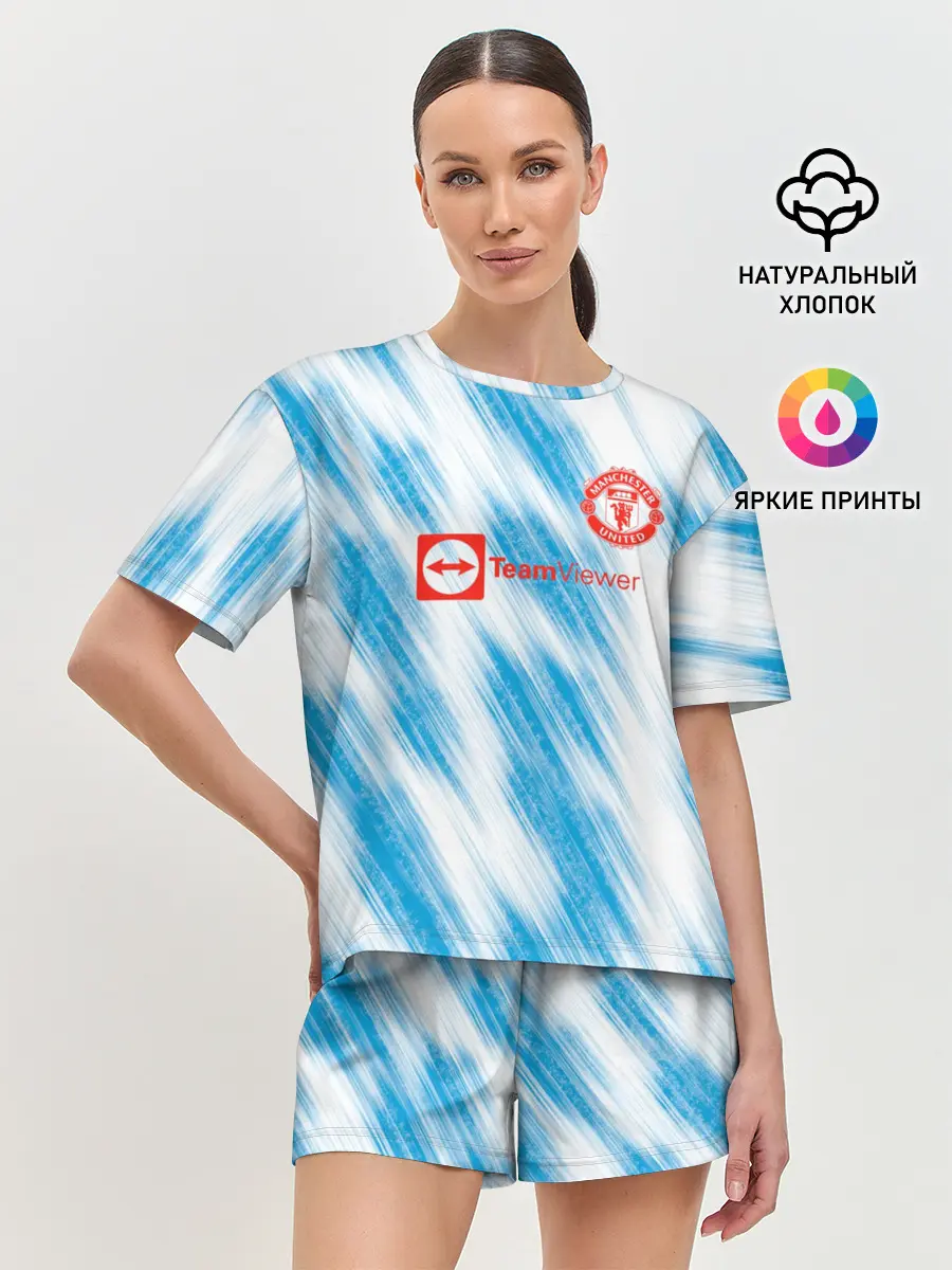 Женская пижама с шортами / Гостевая Сезон 21-22 | Ronaldo