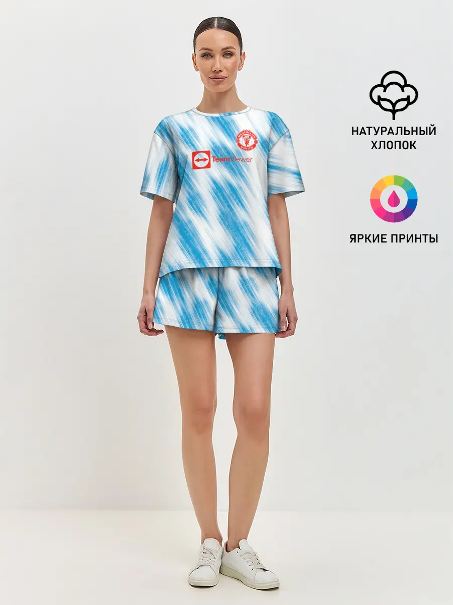 Женская пижама с шортами / Гостевая Сезон 21-22 | Ronaldo