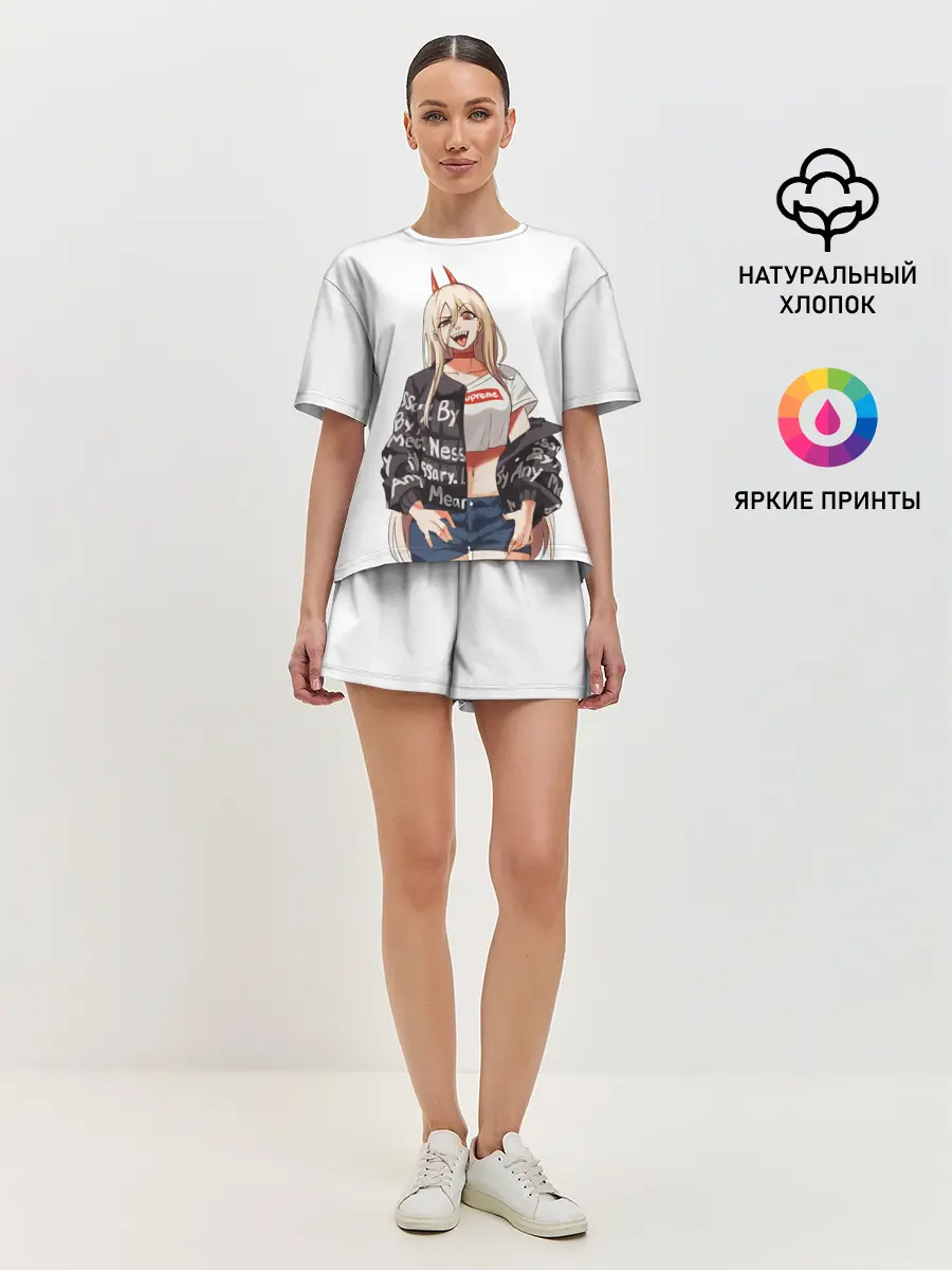 Женская пижама с шортами / Пауэр Power