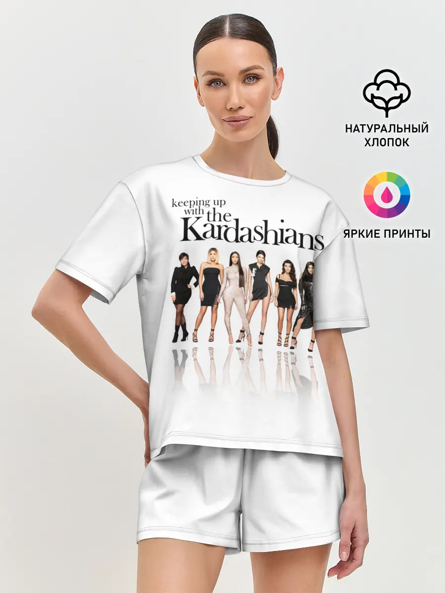 Женская пижама с шортами / Keeping up with Kardashians