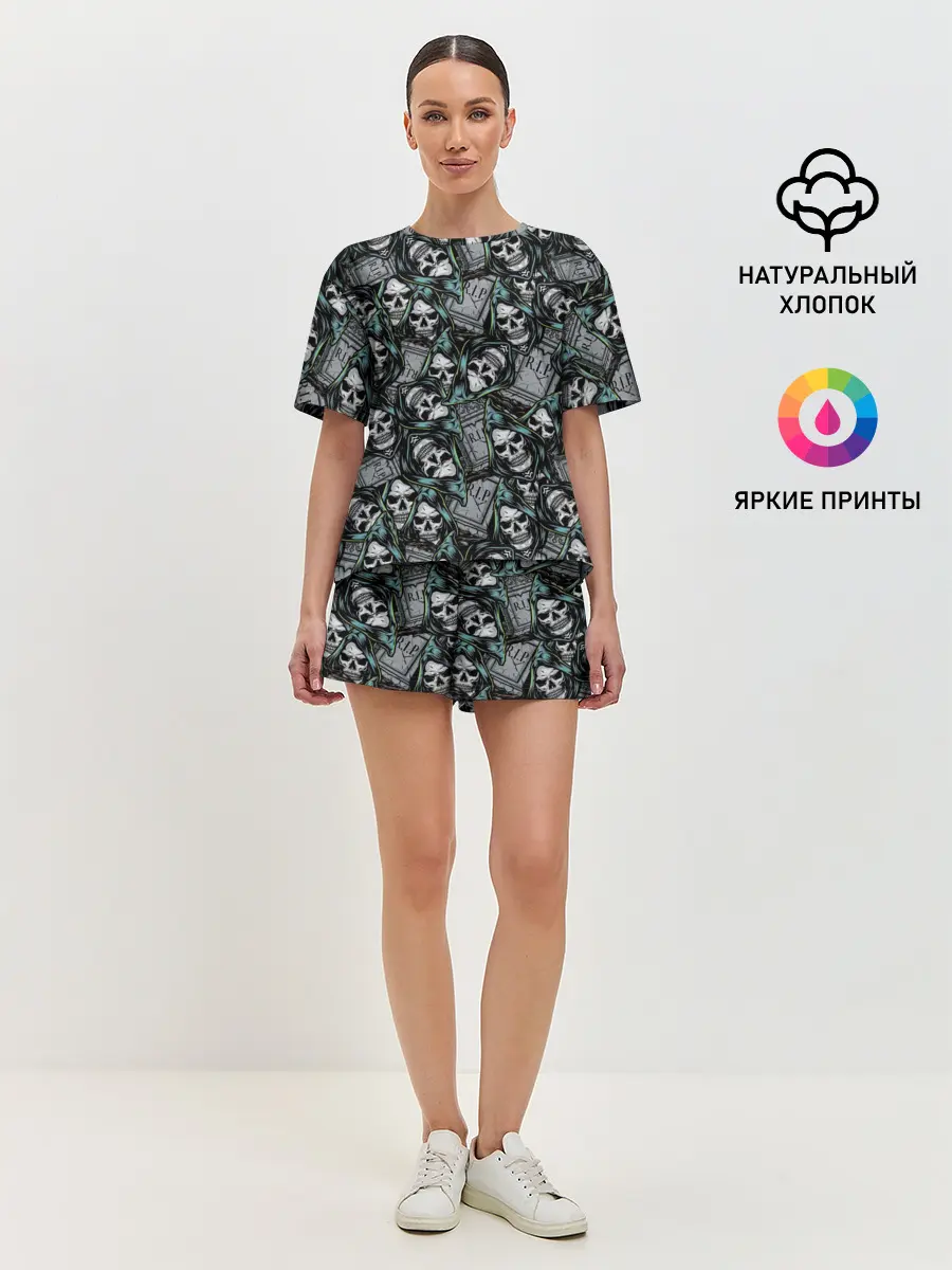 Женская пижама с шортами / Смерть