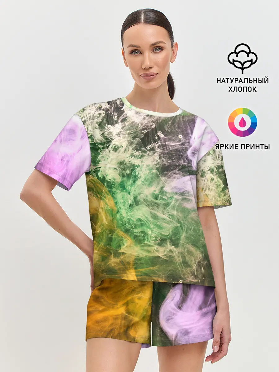 Женская пижама с шортами / ДЫМ | SMOKE