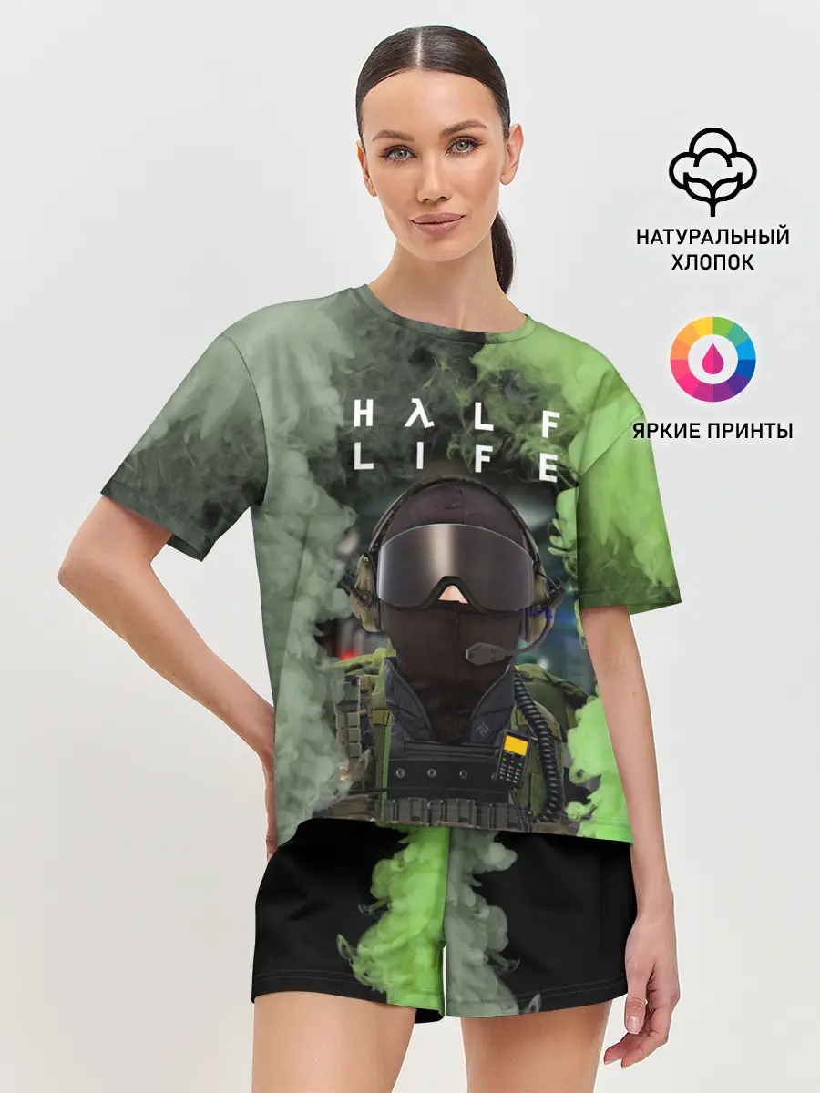 Женская пижама с шортами / Opposing Force | Half-Life