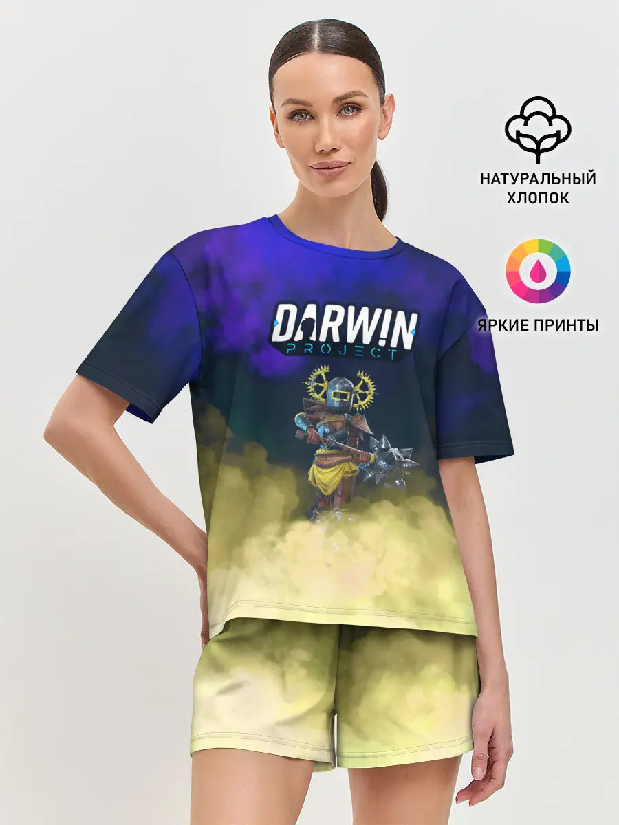 Женская пижама с шортами / Darwin Project | Battle Royale