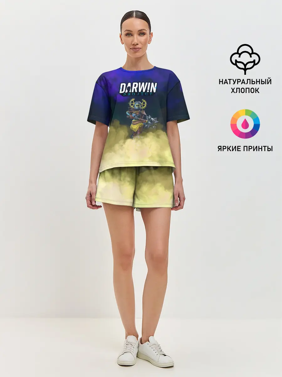 Женская пижама с шортами / Darwin Project | Battle Royale
