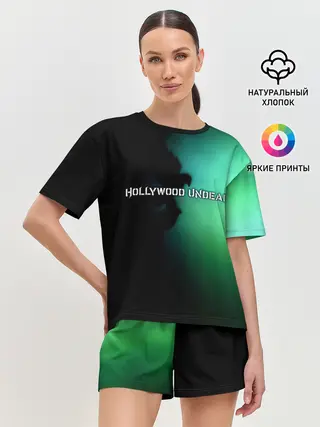 Женская пижама с шортами / Swan Songs B-Sides EP - Hollywood Undead