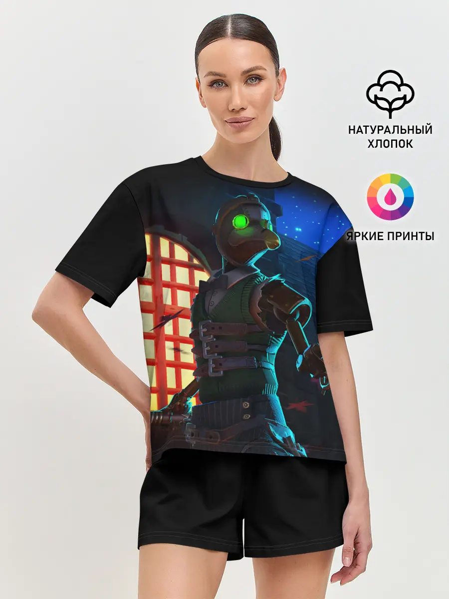 Женская пижама с шортами / Darwin Project