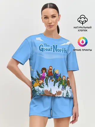 Женская пижама с шортами / The Great North