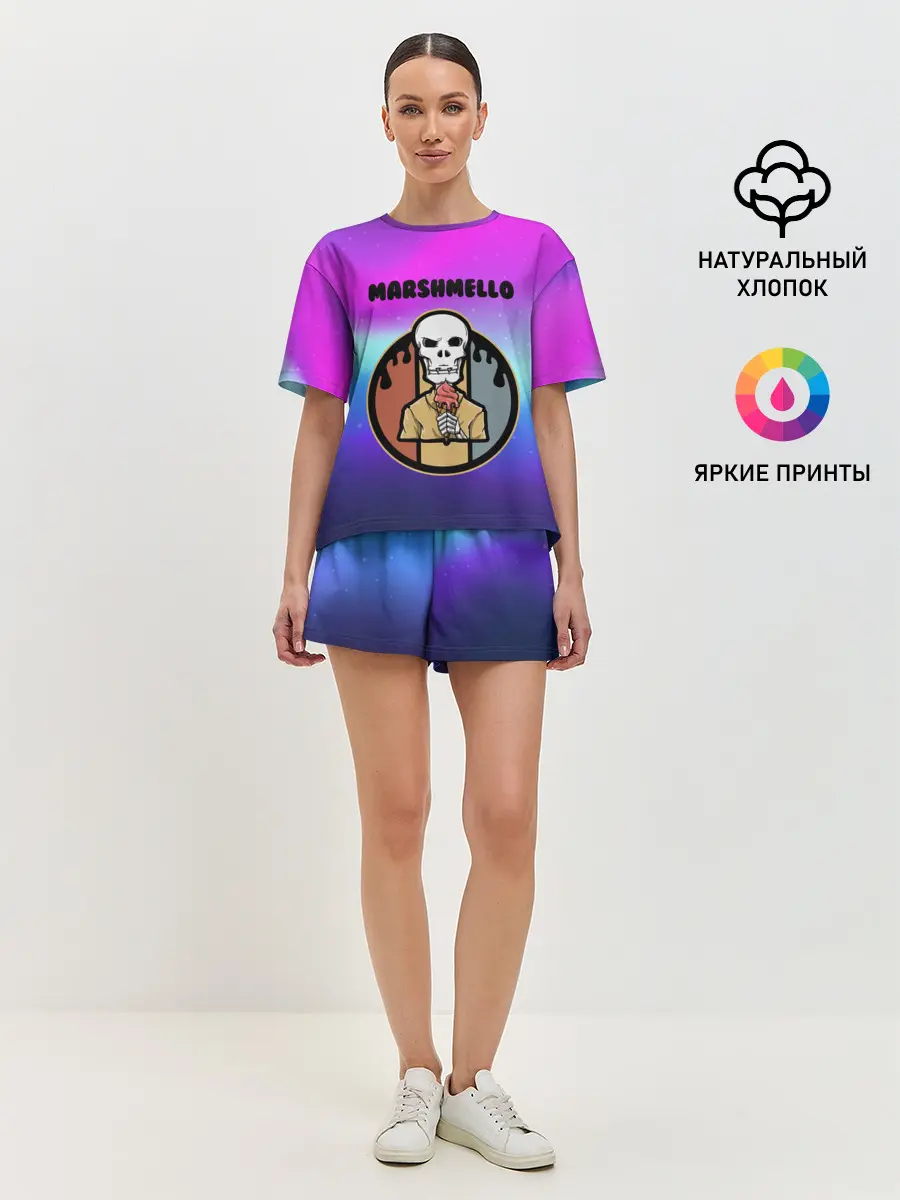 Женская пижама с шортами / MARSHMELLO | МАРШМЕЛЛОУ