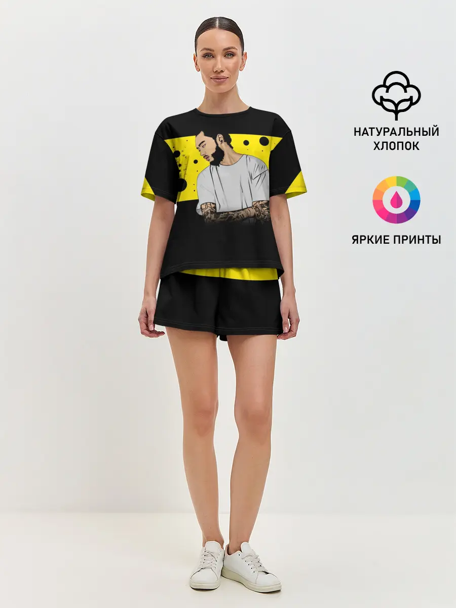 Женская пижама с шортами / Скриптонит | Skryptonite