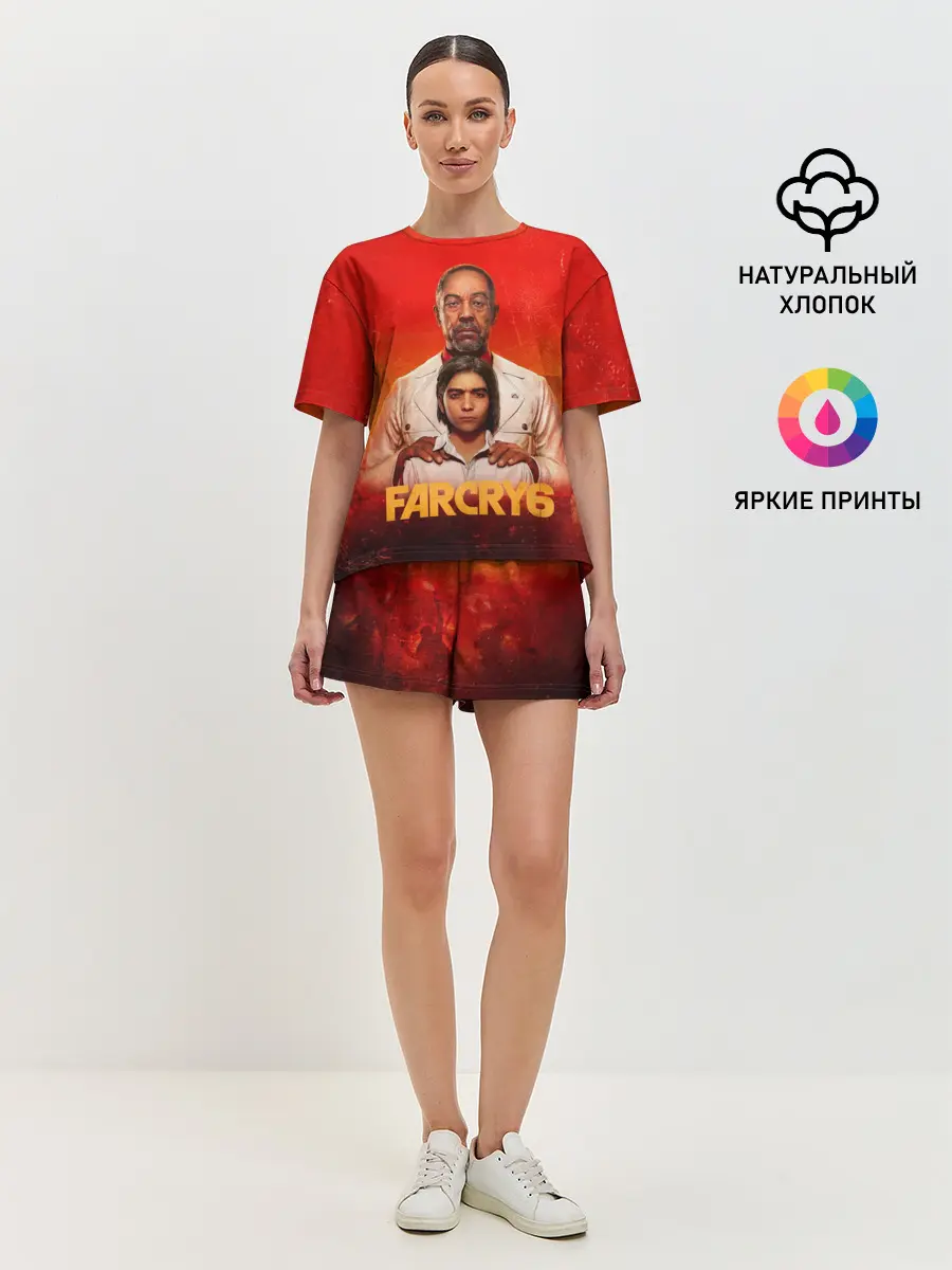 Женская пижама с шортами / Антон и Диего Кастильо FC6