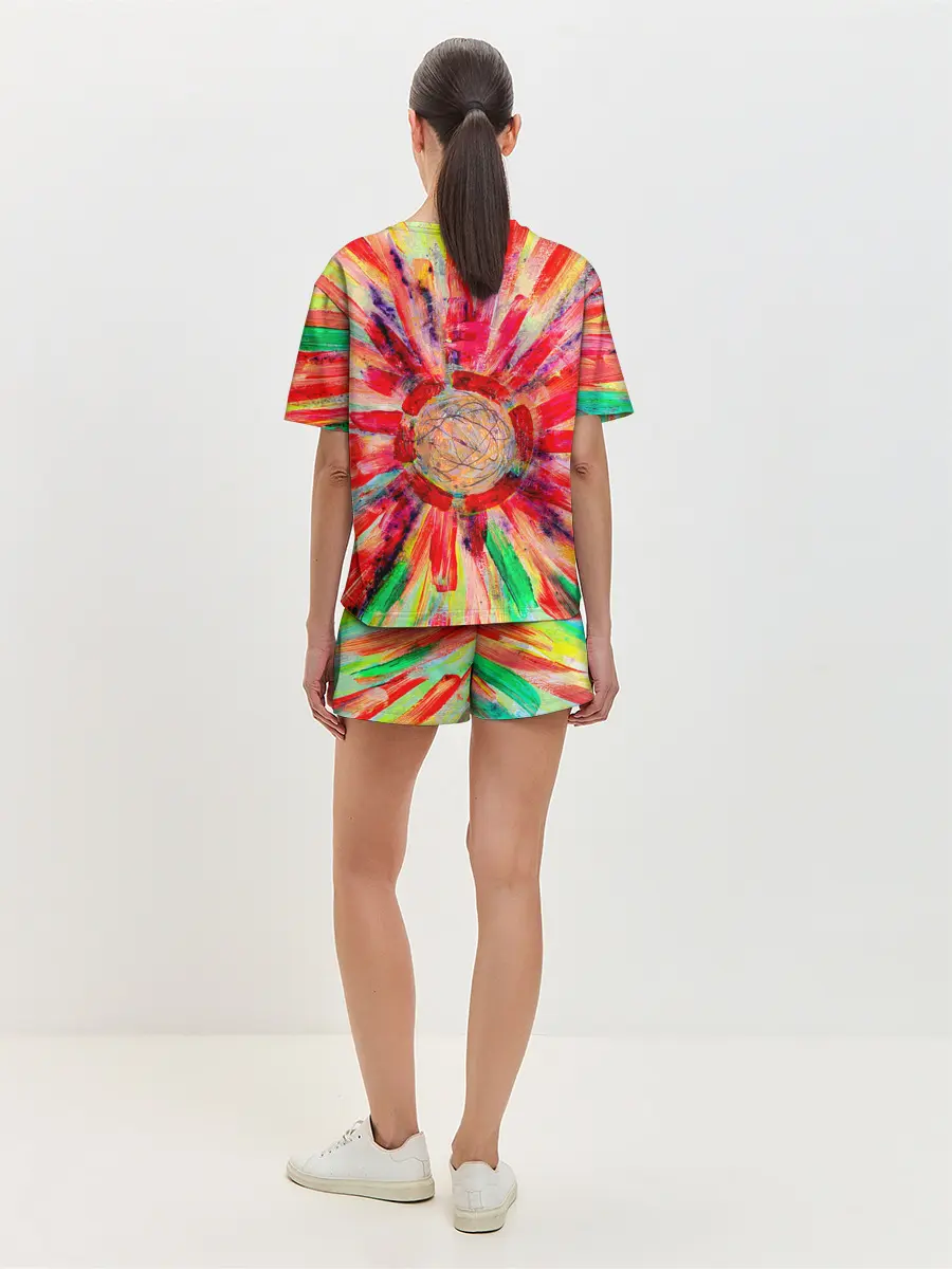 Женская пижама с шортами / Освобождение от 3D