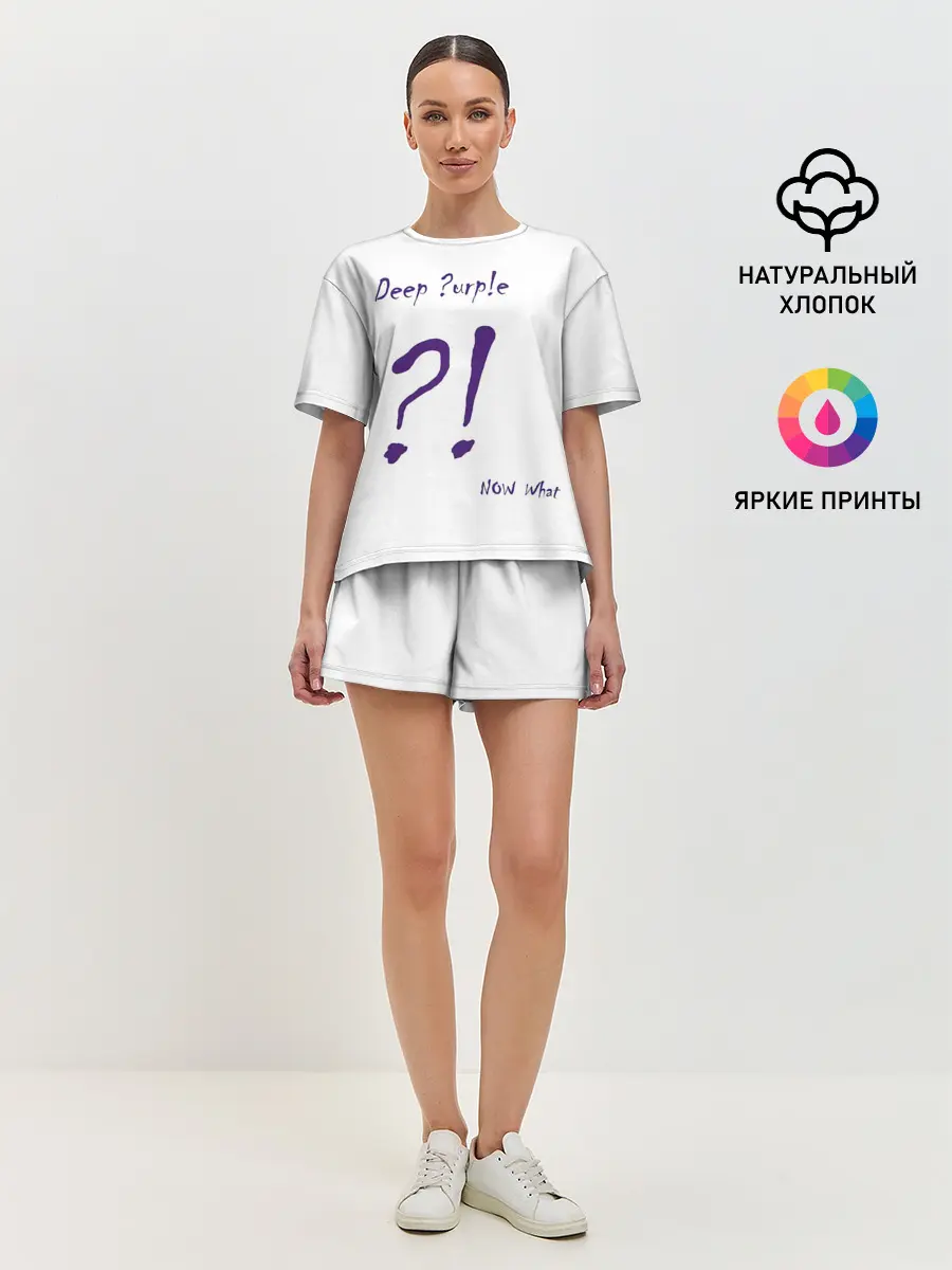 Женская пижама с шортами / Now What?! Deep Purple