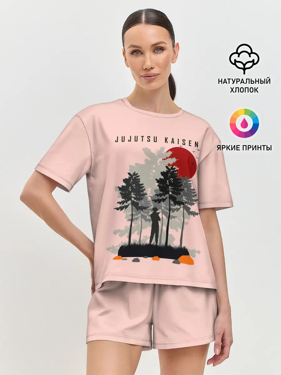 Женская пижама с шортами / Fushiguro Megumi Jujutsu Kaisen