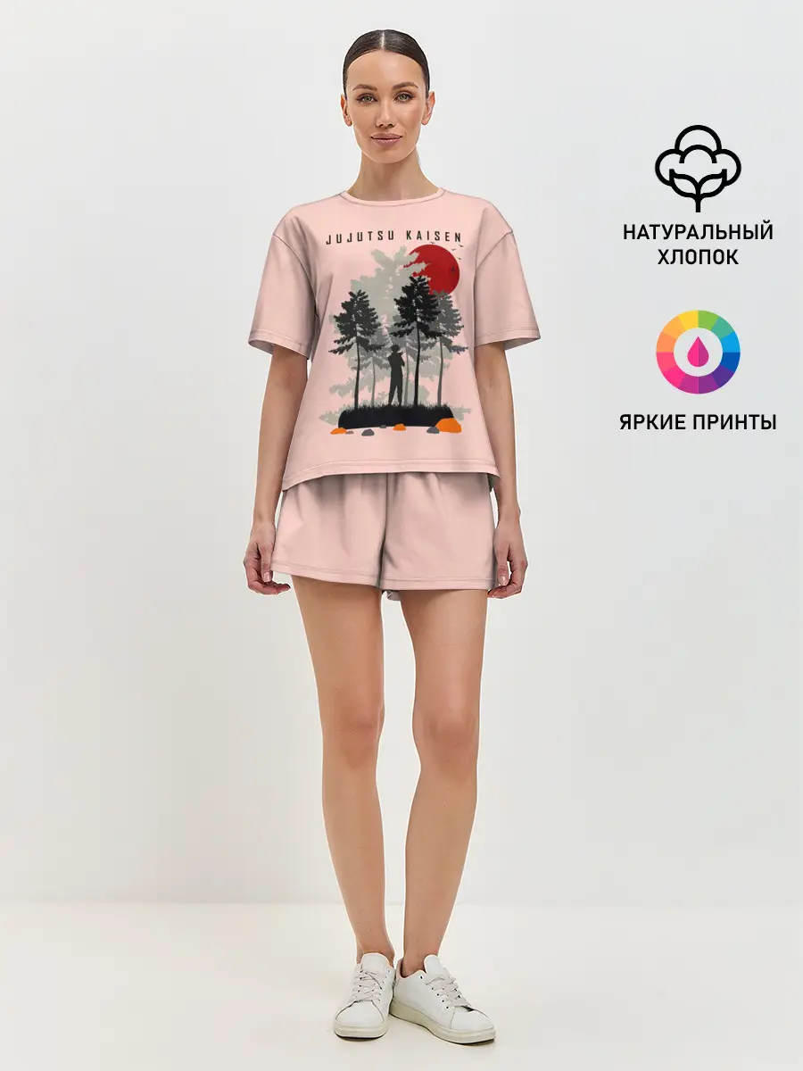 Женская пижама с шортами / Fushiguro Megumi Jujutsu Kaisen