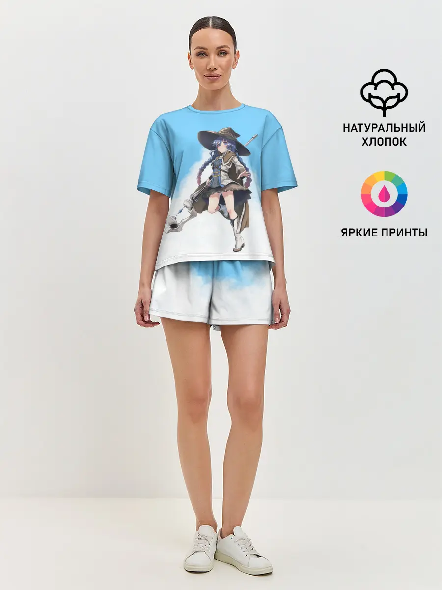 Женская пижама с шортами / Рокси Ведьма