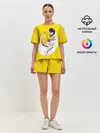 Женская пижама с шортами / Yellow egg. Oto Ai