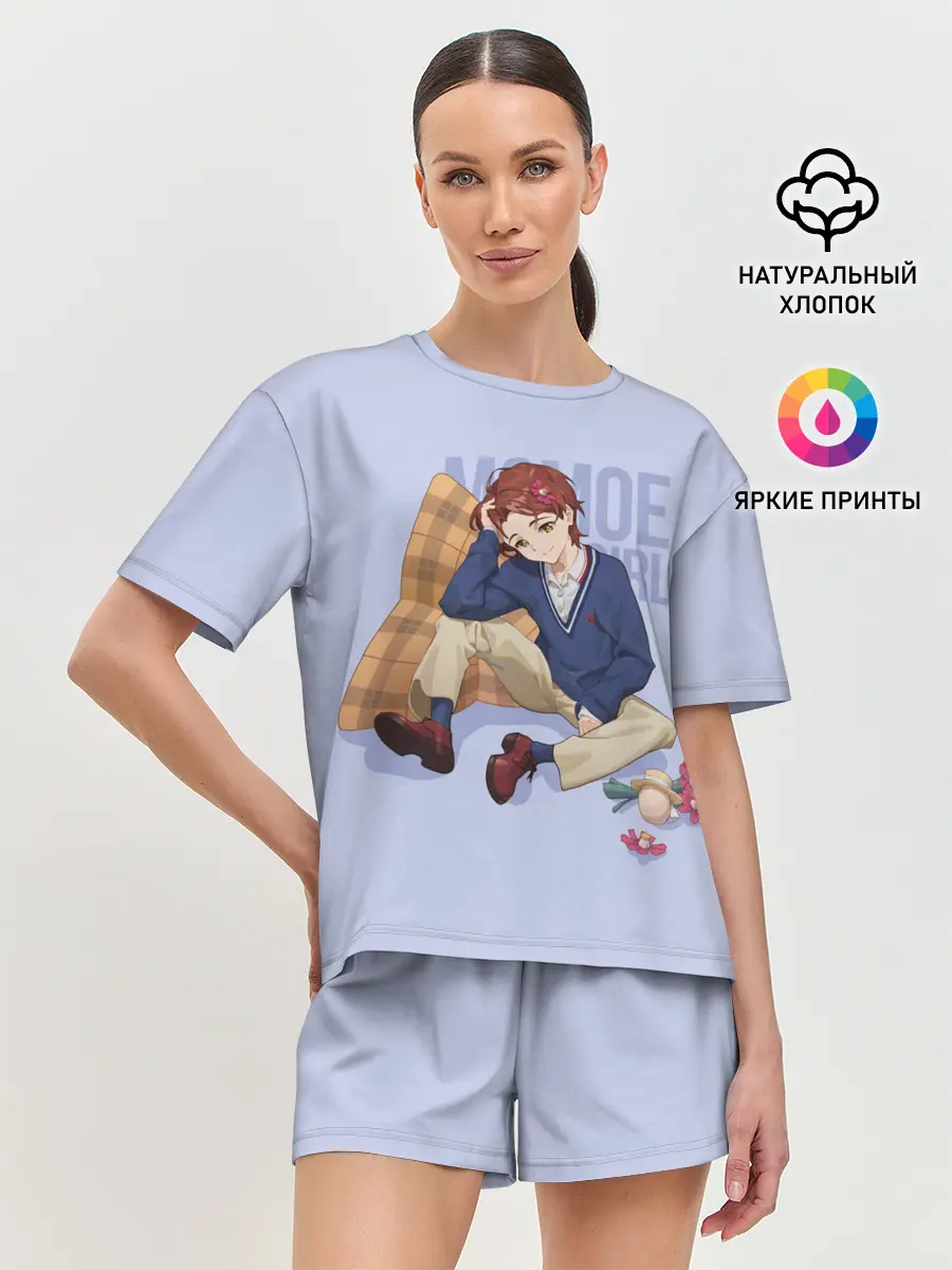 Женская пижама с шортами / Momoe Girl
