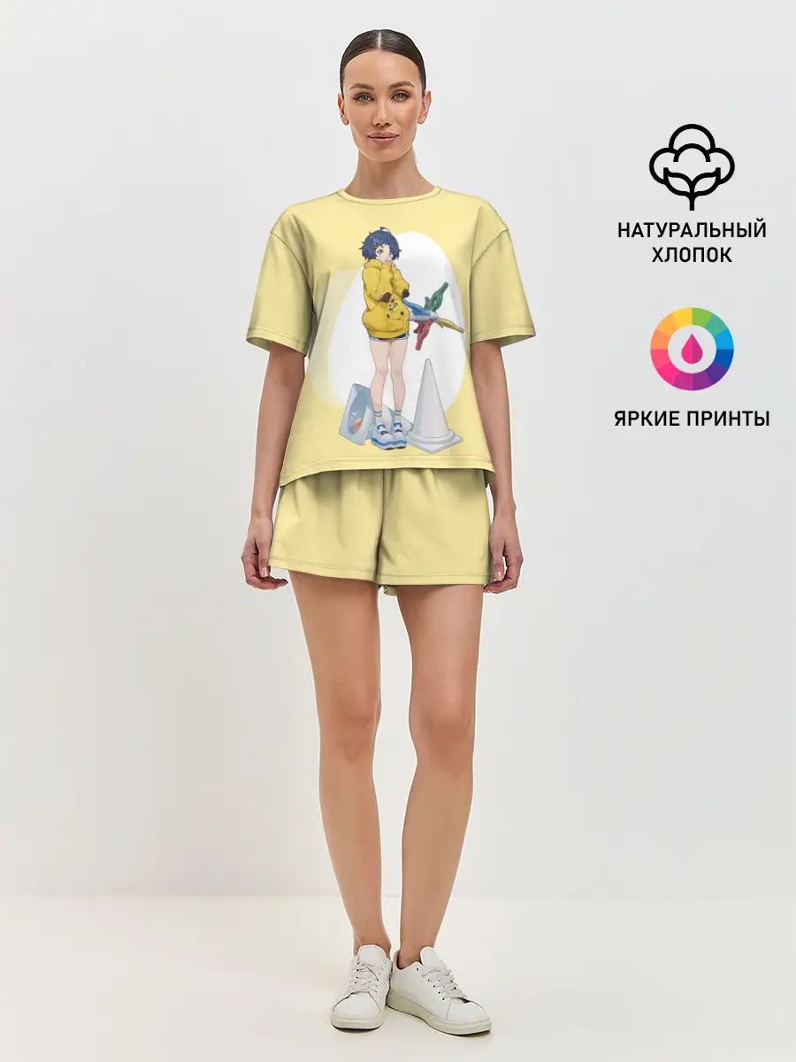 Женская пижама с шортами / А-чан