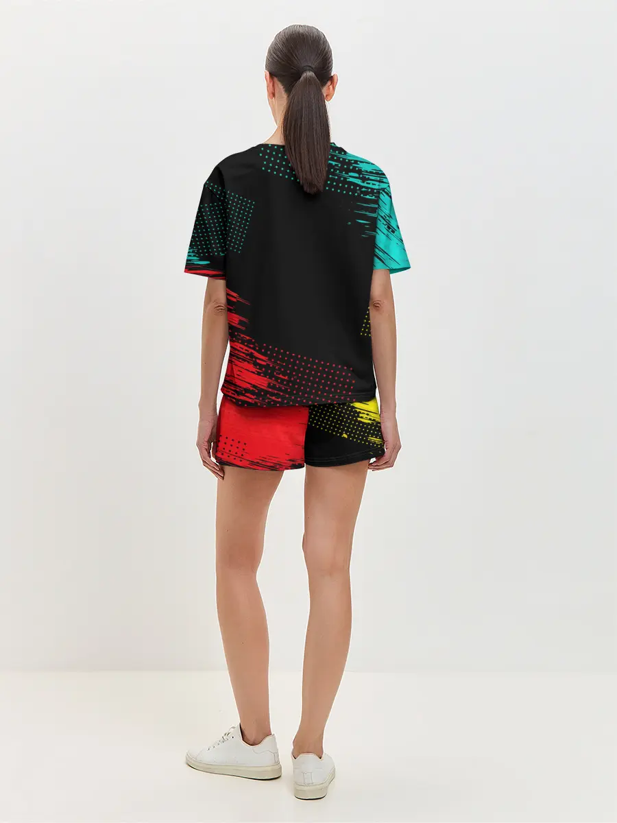 Женская пижама с шортами / Магическая битва персонажи