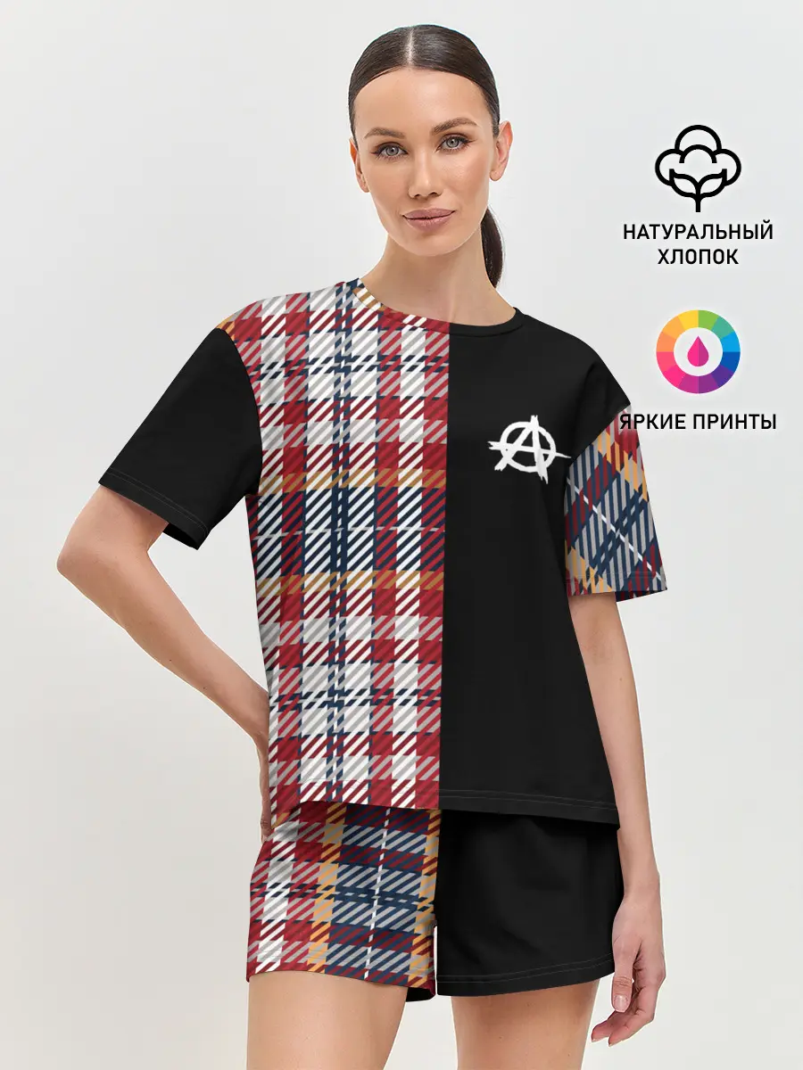 Женская пижама с шортами / АНАРХИЯ | ANARCHY