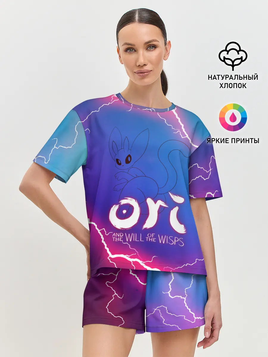 Женская пижама с шортами / Ori | 18+