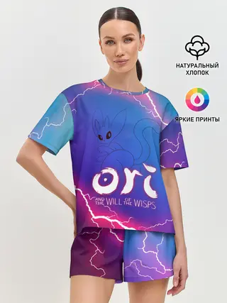 Женская пижама с шортами / Ori | 18+