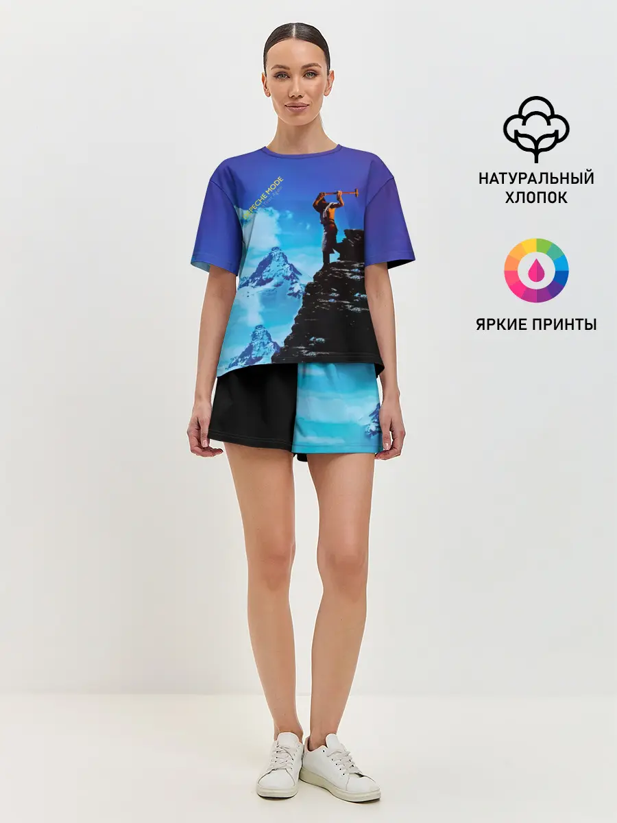 Женская пижама с шортами / Construction Time Again - Depeche Mode