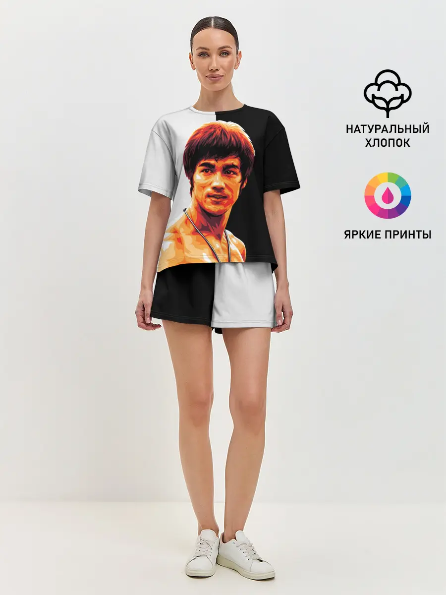 Женская пижама с шортами / Bruce Jeet Kune Do