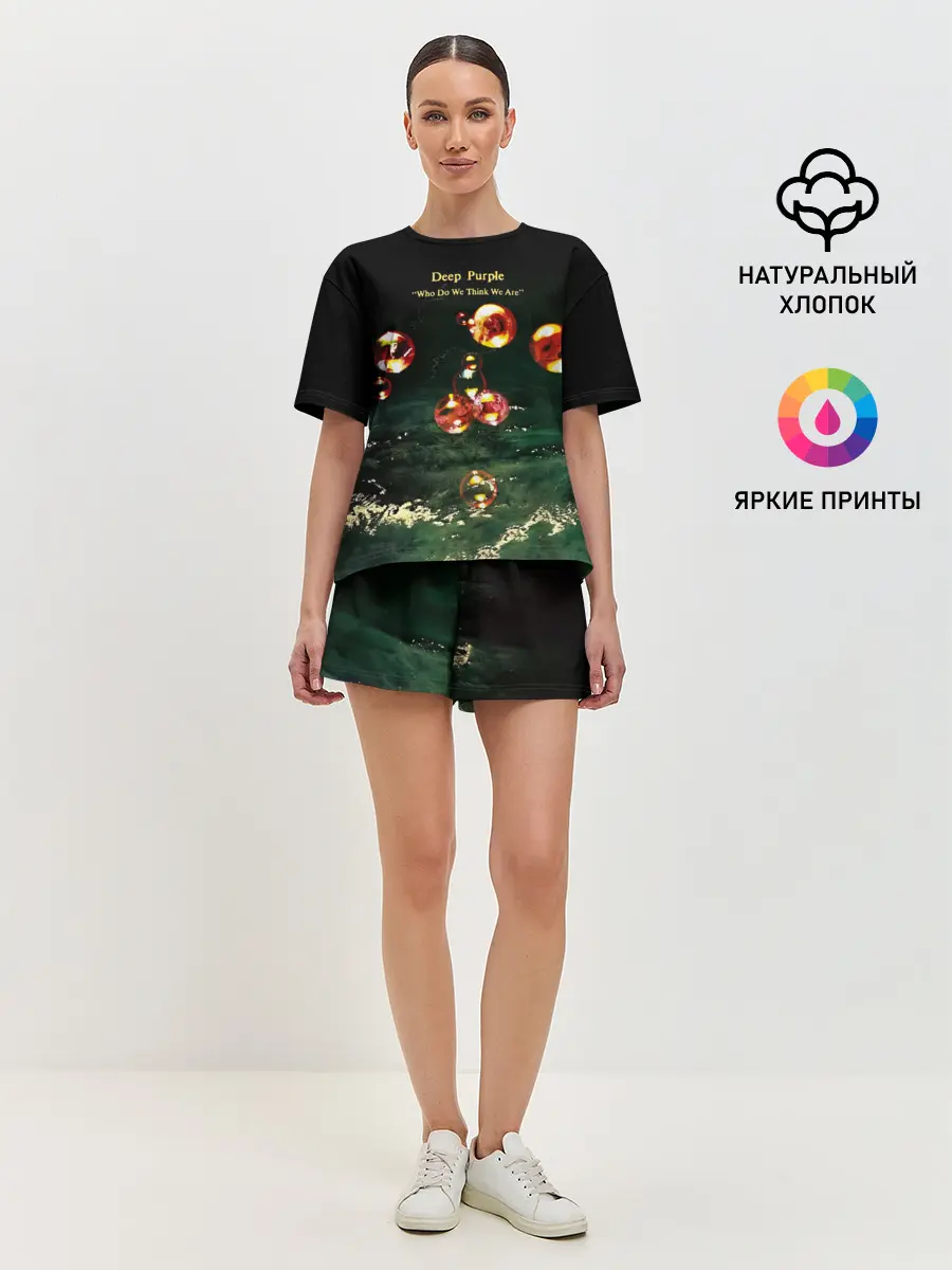Женская пижама с шортами / Who Do We Think We Are - Deep Purple