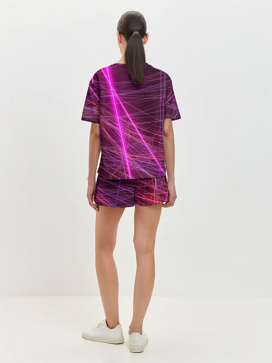 Женская пижама с шортами / ЛАЗЕРЫ | LASERS