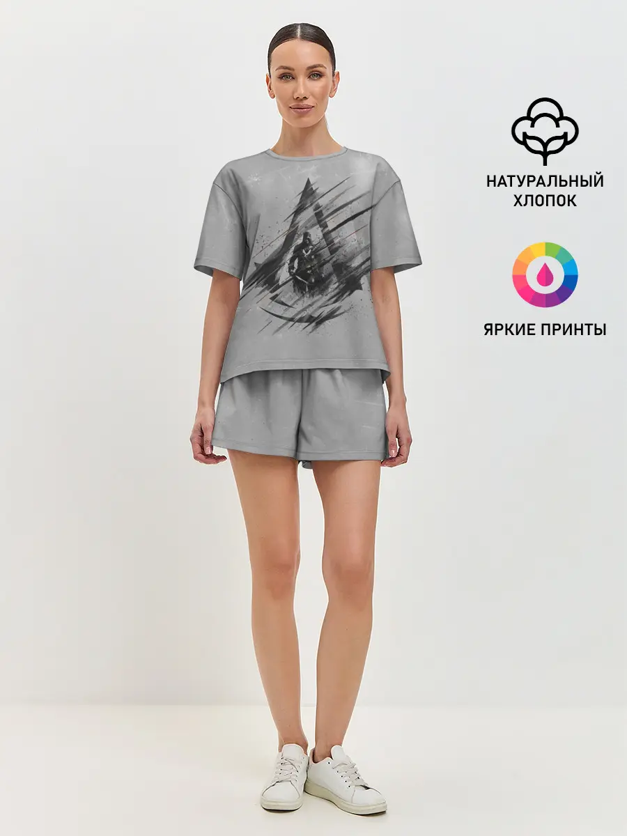 Женская пижама с шортами / Знак Ассасинов