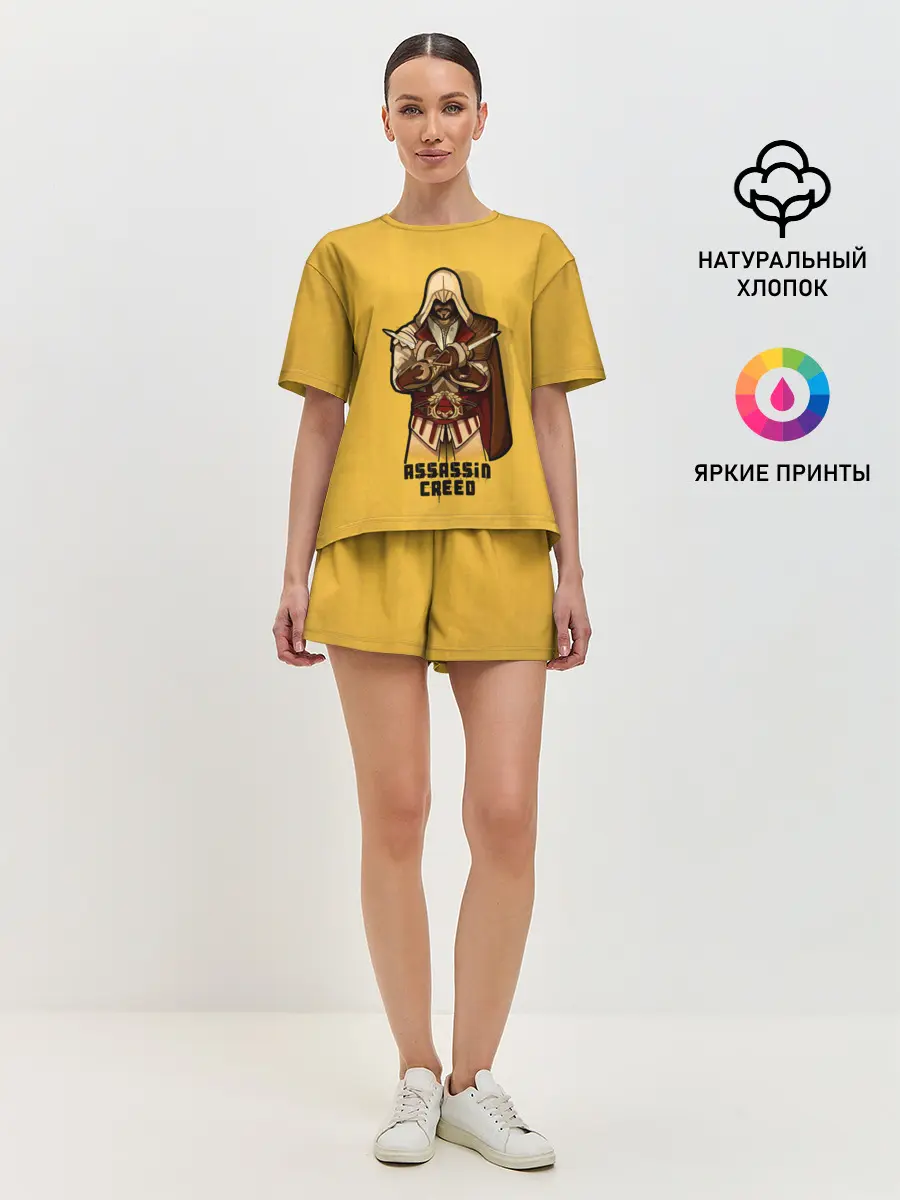 Женская пижама с шортами / Тихий убийца