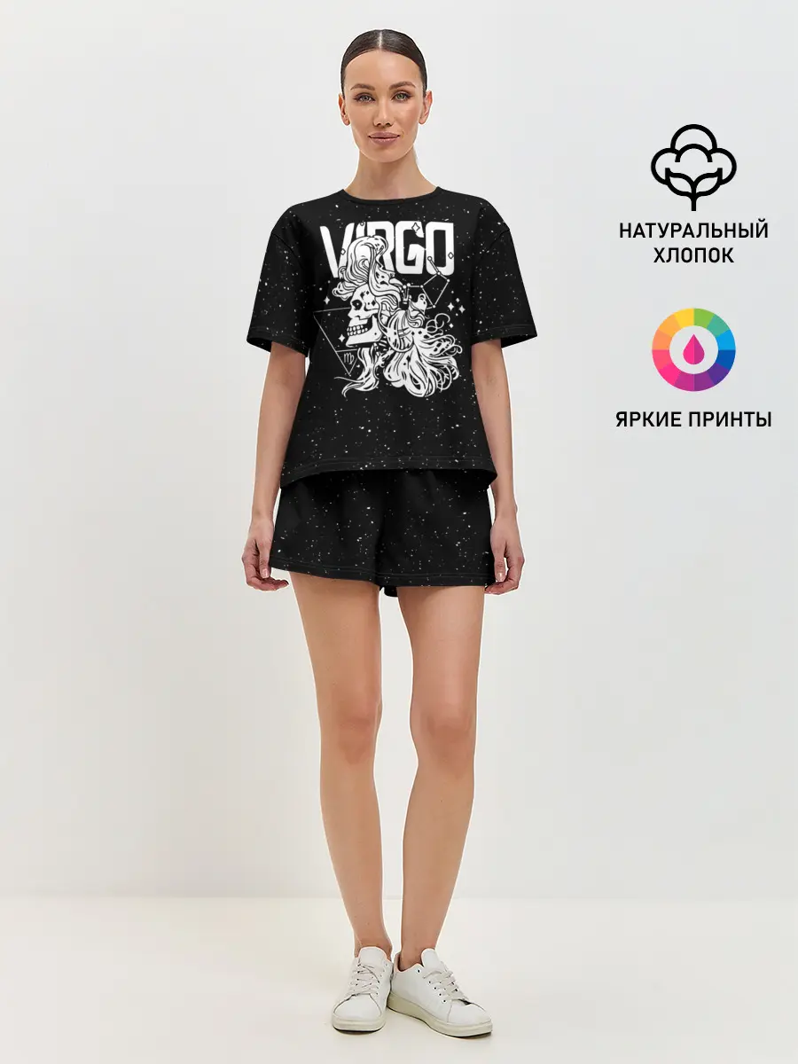 Женская пижама с шортами / Dark Virgo