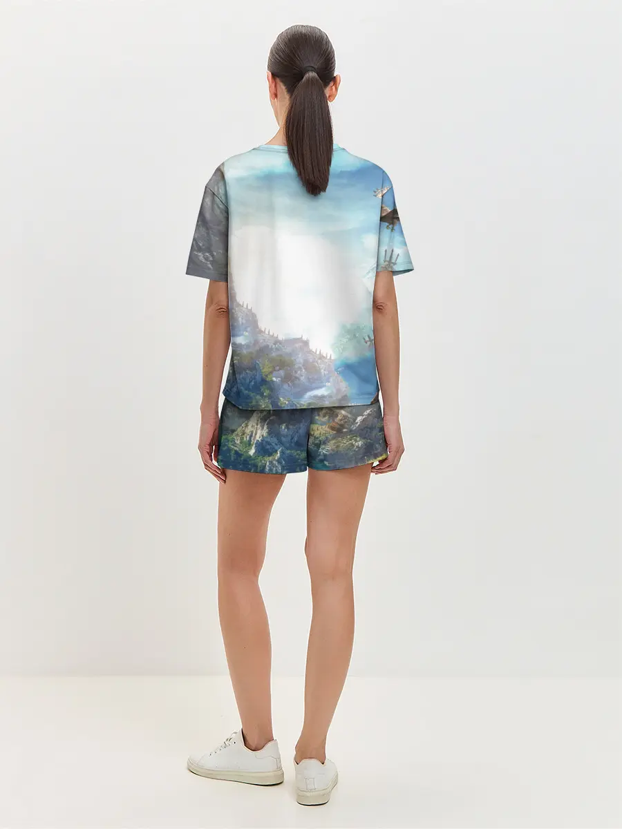 Женская пижама с шортами / Воинственная Кассандра