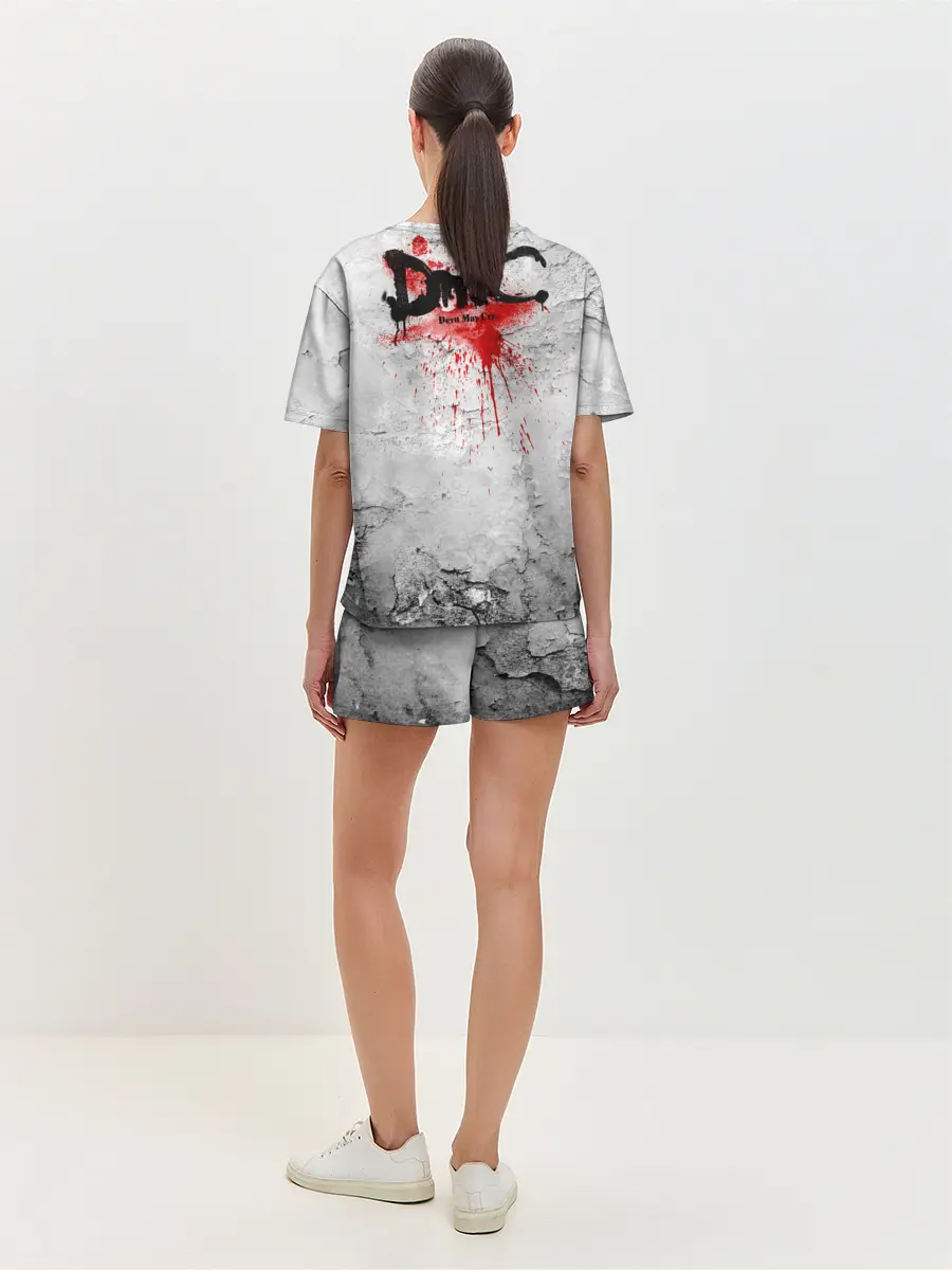 Женская пижама с шортами / White Dante