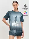 Женская пижама с шортами / Alan Wake Video Game Art