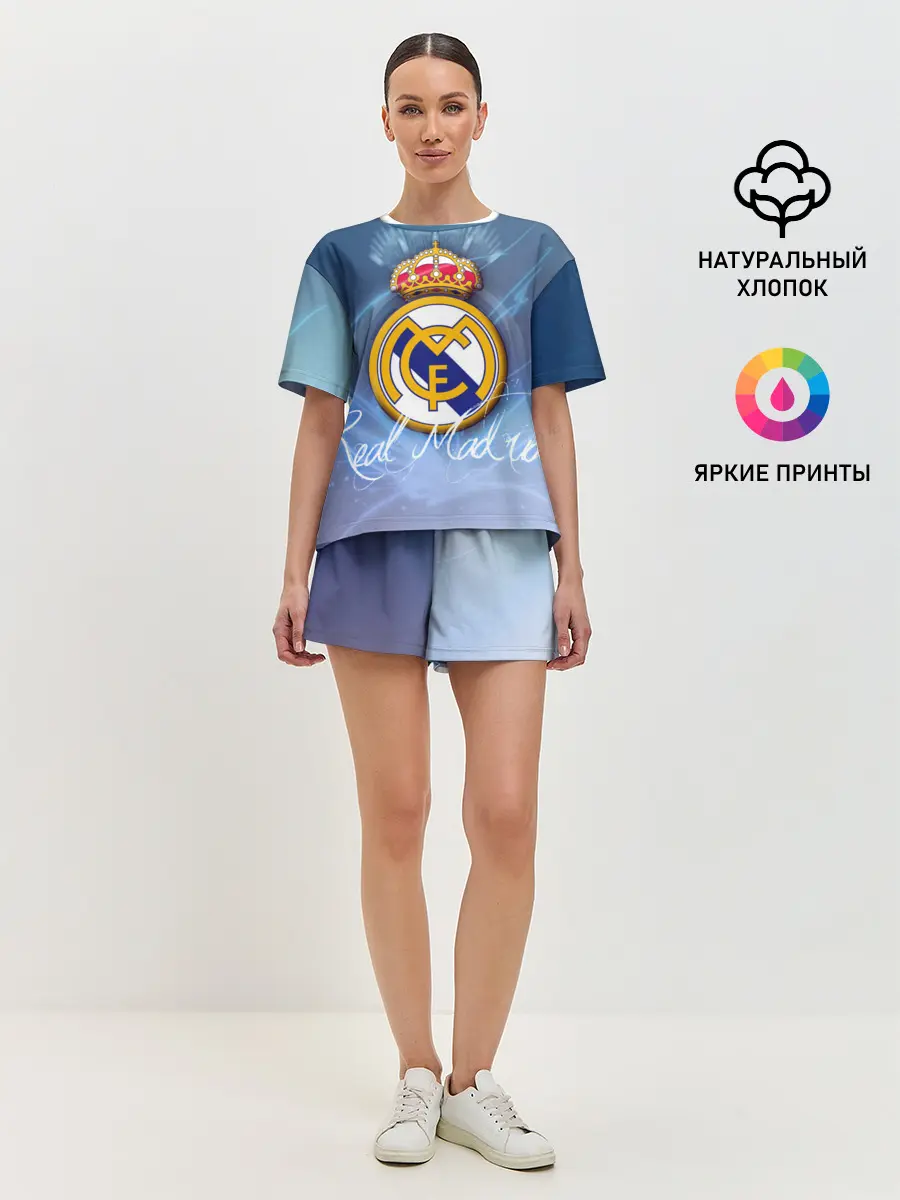 Женская пижама с шортами / FC РЕАЛ МАДРИД