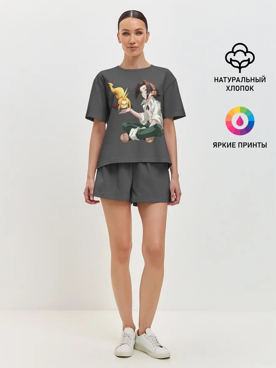 Женская пижама с шортами / Веслый Йо