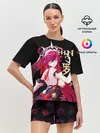 Женская пижама с шортами / Розария / Genshin Impact