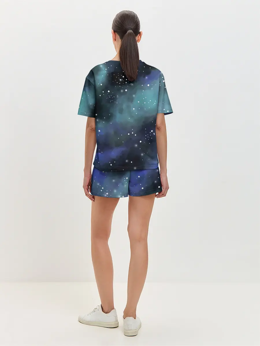 Женская пижама с шортами / Рыбы / Pisces, Знак зодиака