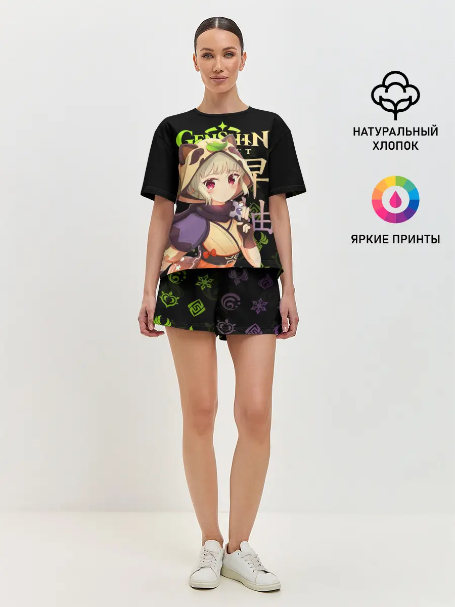 Женская пижама с шортами / Саю / Genshin Impact