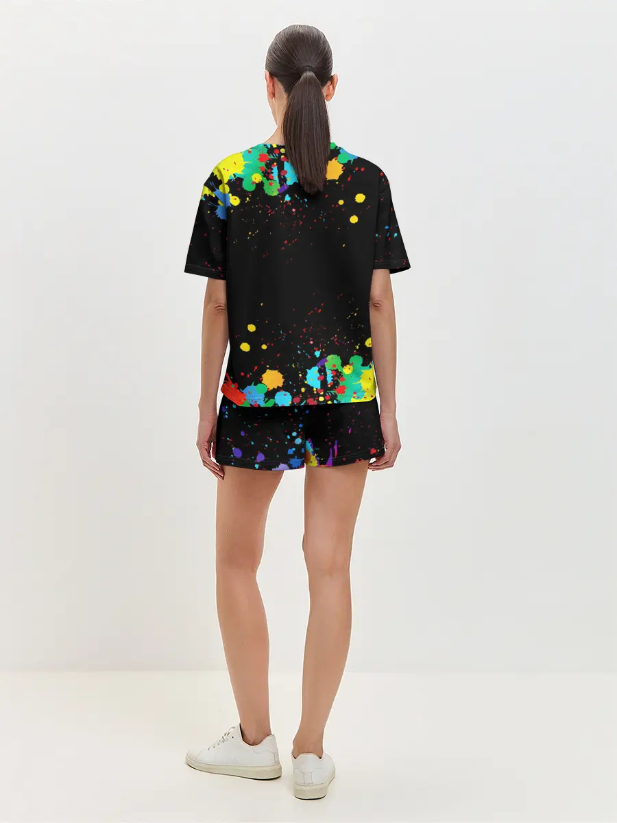 Женская пижама с шортами / Pop Tubes, поп трубка pop it