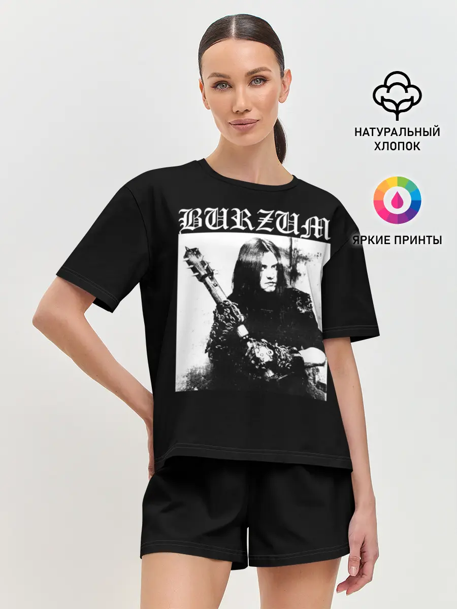 Женская пижама с шортами / BURZUM / Бурзум