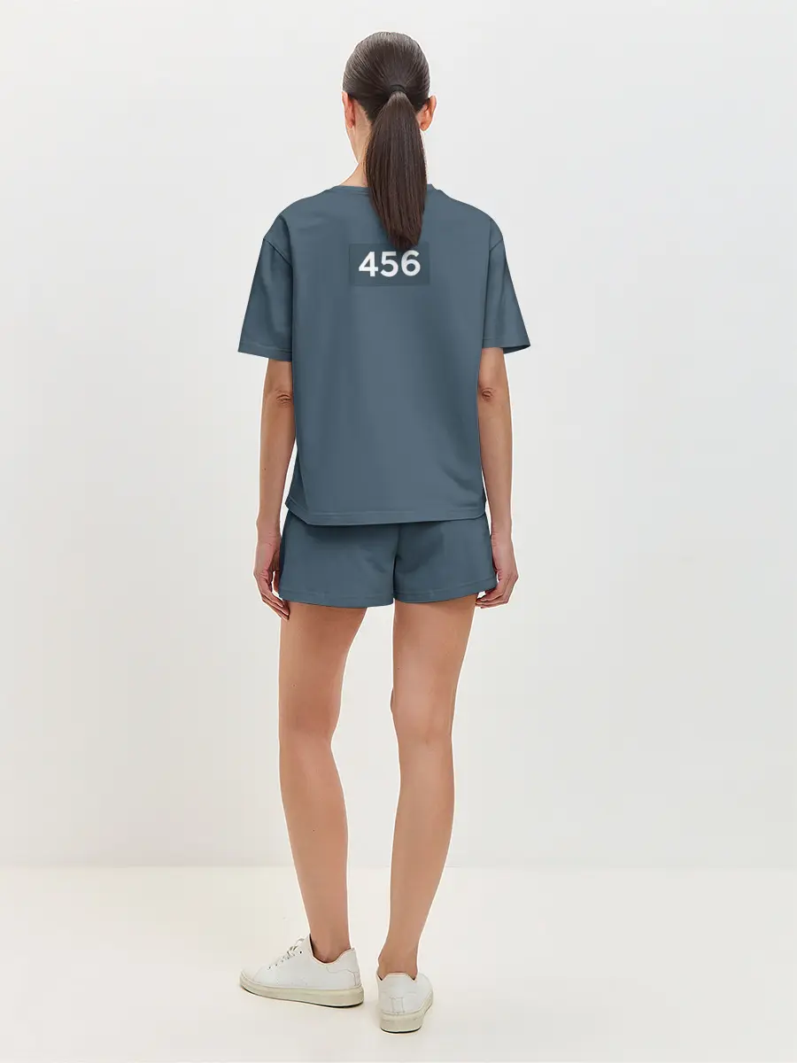 Женская пижама с шортами / Игра в кальмара. Игрок 456 Сон Ги-хун